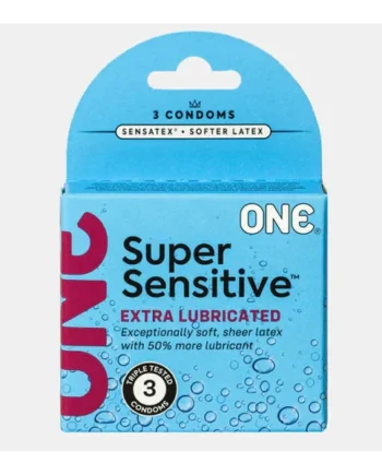 Super Sensitive Extra Lubricated Condoms by One Condoms