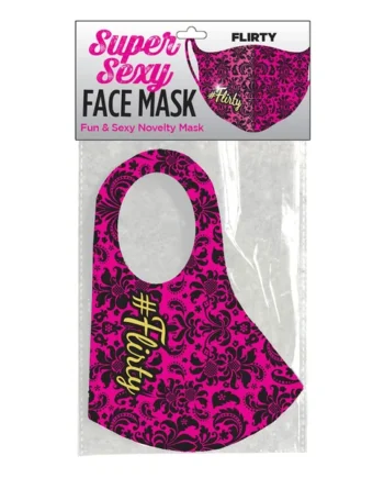 SUPER SEXY #FLIRTY FACE MASK