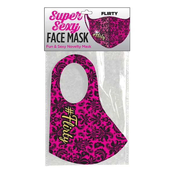 SUPER SEXY #FLIRTY FACE MASK