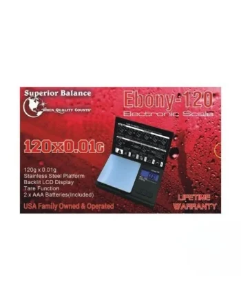 Superior Balance Scale Ebony-120 120g x 0.01