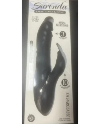 Surenda Rabbit Lover Vibrating Dong