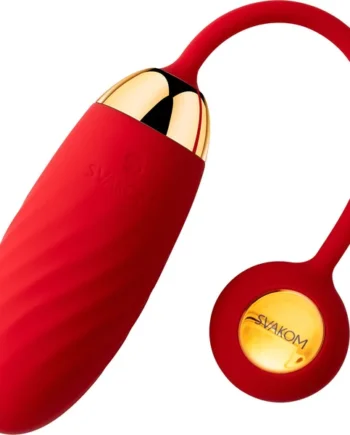 SVAKOM Ella Neo Rechargeable Interactive App Enabled Vibrating Silicone Bullet - Red