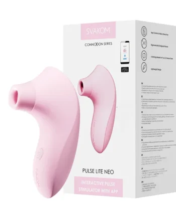 Svakom Pulse Lite Neo Air Pressure Vibrator with App Control