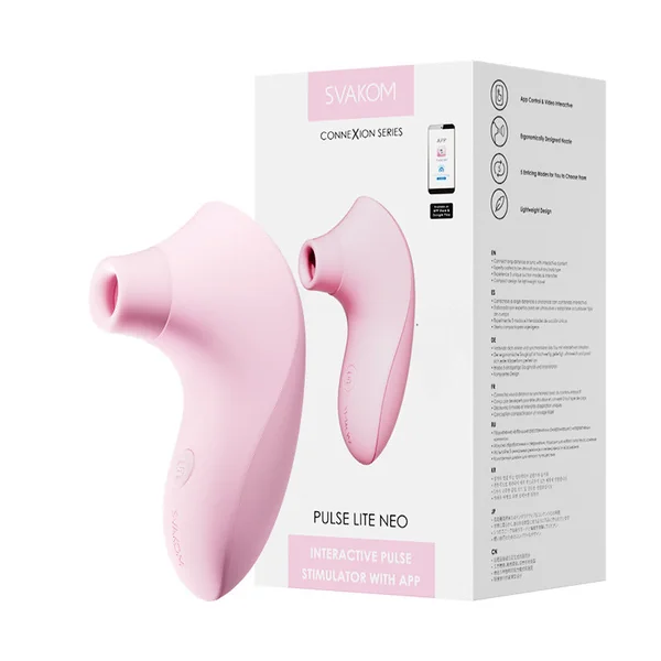 Svakom Pulse Lite Neo Air Pressure Vibrator with App Control