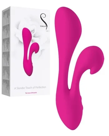 Swan Silhouette Rabbit Vibrator