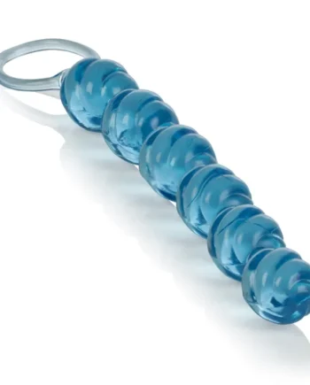 Swirl Pleasure Beads - Blue