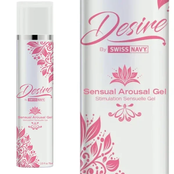 Swiss Navy Desire Sensual Arousal Cream Intimate Warmth Tingling Sensations 2.5oz