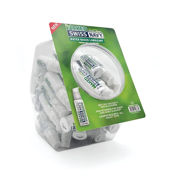 Swiss Navy Naked All Natural Lubricant - 1 oz Bowl of 50