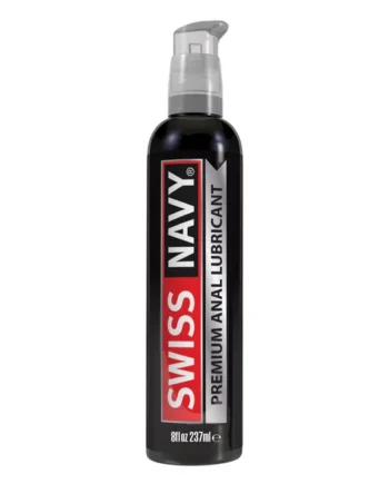Swiss Navy Premium Silicone Anal Lubricant - 8 Oz.