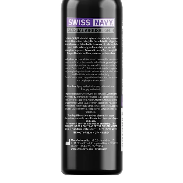 Swiss Navy Sensual Arousal Gel – 2 oz