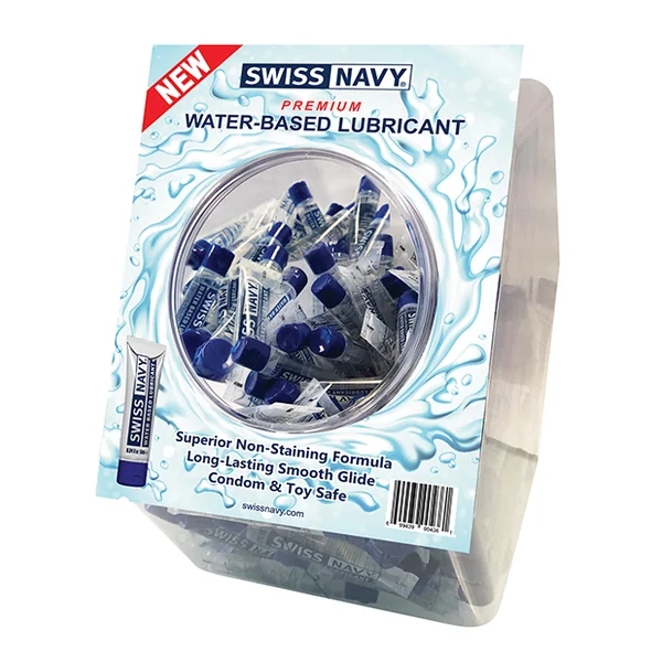 SWISS NAVY WATER BASED 100CT DISPLAY 10 ML