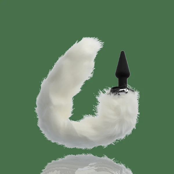 Tailz Interchangeable White Fox Tail