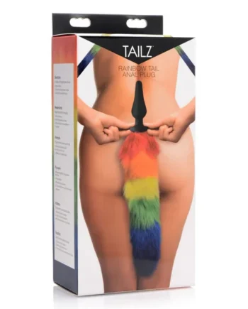 Tailz Rainbow Tail Anal Plug