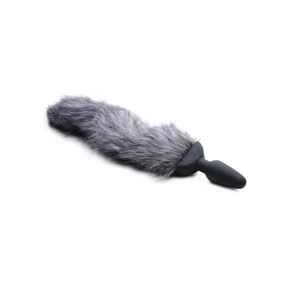 Tailz Vibrating Fox Tail – Gray