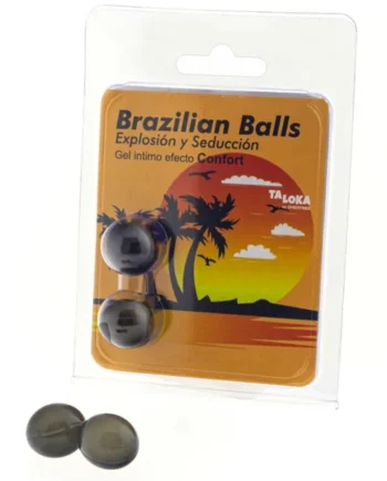 TALOKA - 2 BRAZILIAN BALLS COMFORT EFFECT EXCITING GEL