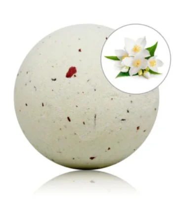 TALOKA - JASMINE SCENTED BATH BOMB WITH ROSE PETALS