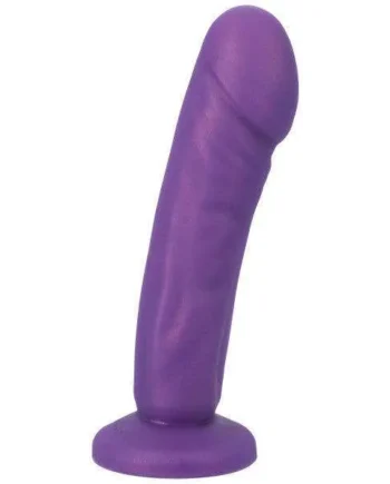 Tantus Vamp Super Soft Dildo – Midnight Purple 7″