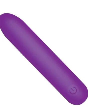 Tapered Flexible Silicone Bullet - Purple