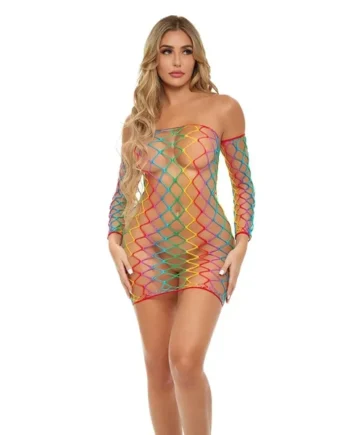 TASTE THE RAINBOW DRESS & SLEEVES QS