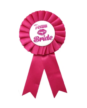 Team Bride Ribbon Badge