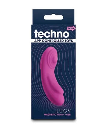 Techno Lucy App Controlled Panty Vibe w/Magnet – Magenta