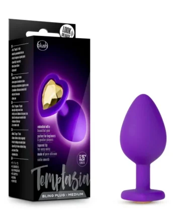 TEMPTASIA BLING PLUG MEDIUM PURPLE