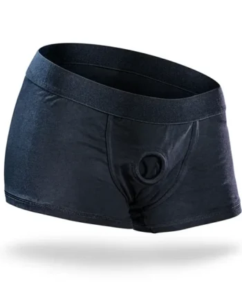 Temptasia Harness Briefs – Black (8 Sizes)