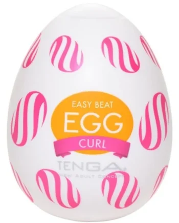 TENGA - CURL EGG MASTURBATOR