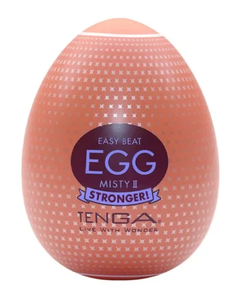 Tenga Hard Boiled II Stronger Firm Egg Masturbator - Misty II Texture