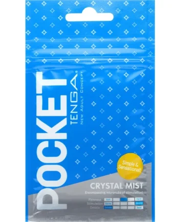 Tenga Pocket Portable Penis Masturbator - Crystal Mist