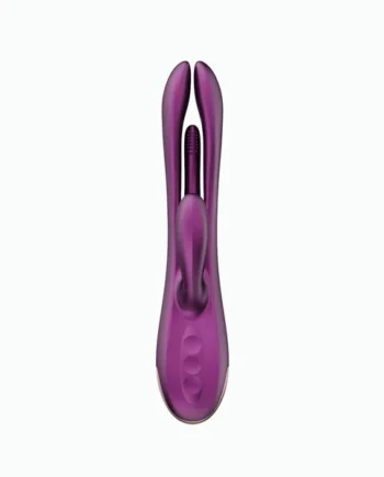Terri - App Controlled Tapping Rabbit Vibrator - Purple