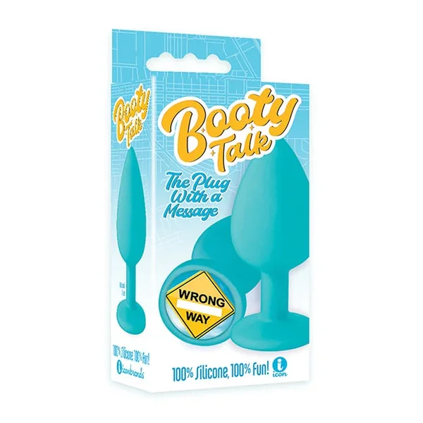 The 9’s Booty Calls Wrong Way Plug – Blue