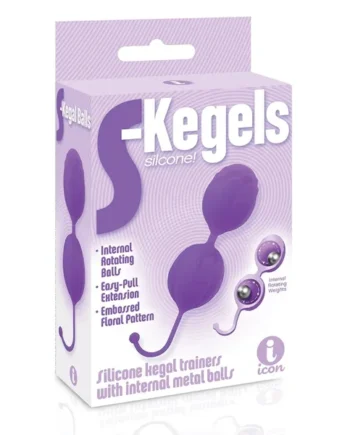 The 9’s S-Kegels Silicone Balls – Purple