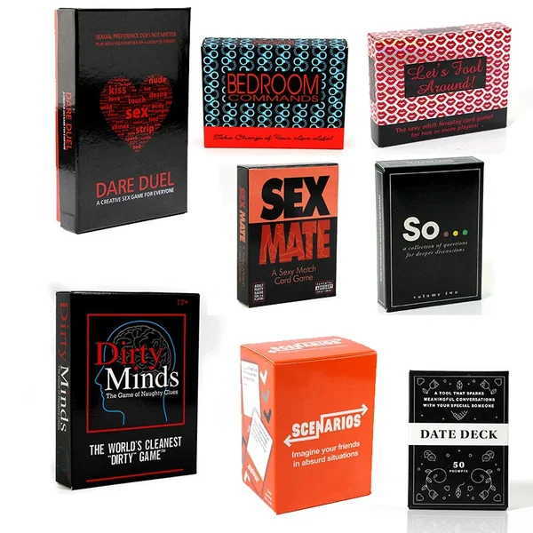 The Bedroom Commands Game for Adult Fun Card Games