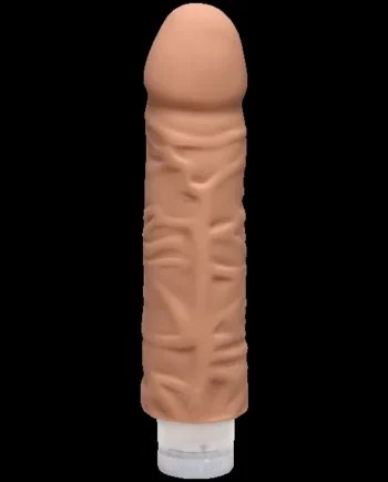 THE D SHAKIN’ D VIBRATING 7 ULTRASKYN CARAMEL “