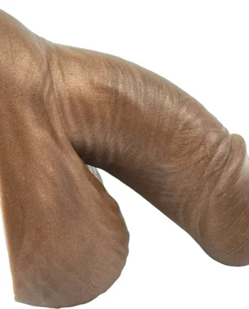 The Esse Circumcised Silicone Packer By Uberrime - Chocolate