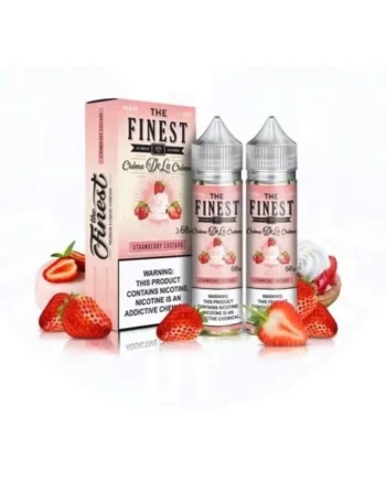 The Finest 2pc Creme Edition Strawberry Custard 6mg