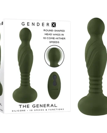 The General Vibrating Anal Plug by Gender X