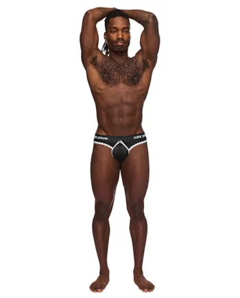 THE HELMET THONG BLACK S/M