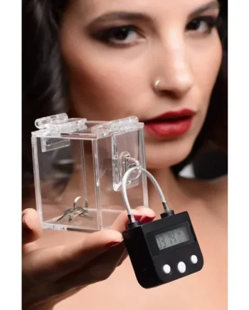 The Key Holder Deluxe Clear Case with Lock