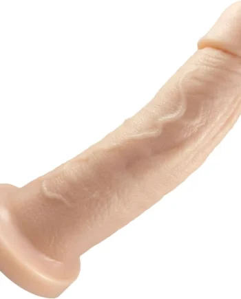 The Maximus Medium 8.25" Platinum Silicone Ultrarealistic Dildo By Uberrime - Vanilla