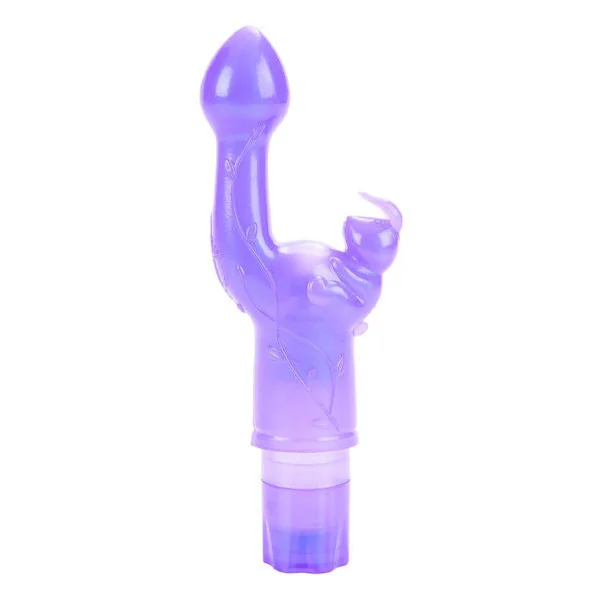 The original bunny kiss purple female sex toy waterproof vibrator flexible