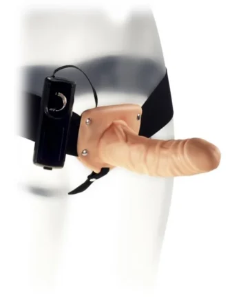 The Penetrator Vibrating Strap-On Flesh