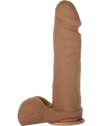 The Realistic Cock Ultraskyn Dildo 8in – Caramel