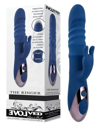 The Ringer Thrusting Vibrator by Evolved