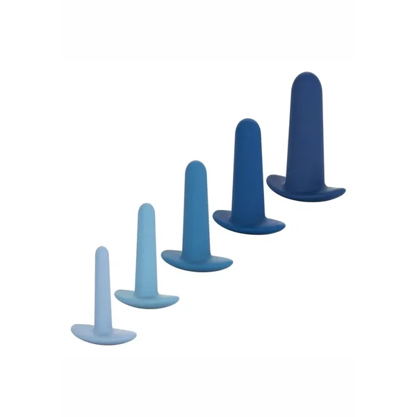 They Ology Wearable Anal Trainer (5 Piece Set) – Blue