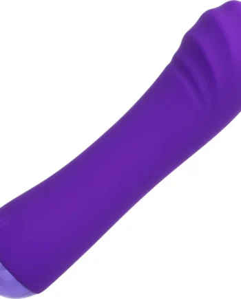 Thicc™ Chubby Buddy Rechargeable Waterproof Silicone G-Spot Vibrator By CalExotics - Purple