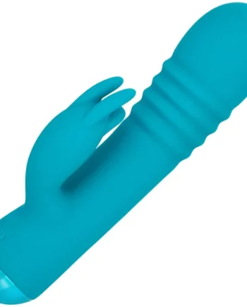 Thicc™ Chubby Rechargeable Silicone Vibrating Dual Stimulation Thrusting Tickler