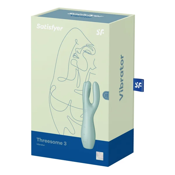 Threesome 3 Vibrator - Mint