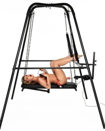 Throne Deluxe Adjustable Sling With Sex Machine